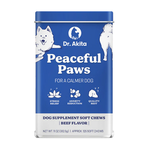 Peaceful Paws - Dog Supplement Soft Chews For A Calm Canine