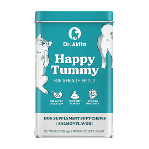 Happy Tummy - Probiotic Dog Supplement Soft Chews For A Healthy Gut